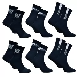 Chaussettes homme Sergio TacchiniModèle Tennis -Assortiment modèles photos selon arrivages-